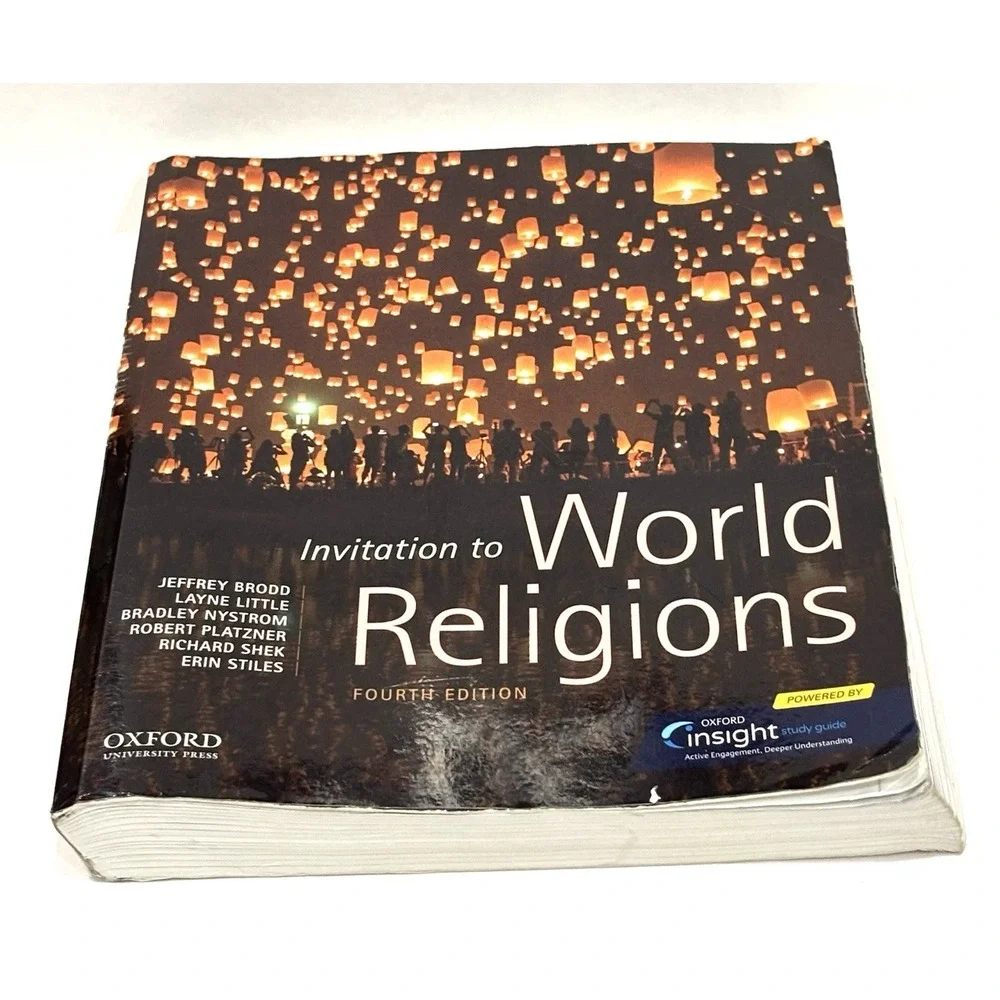 Invitation to World Religions 4th Edition Brodd Little Nystrom Oxford 2022